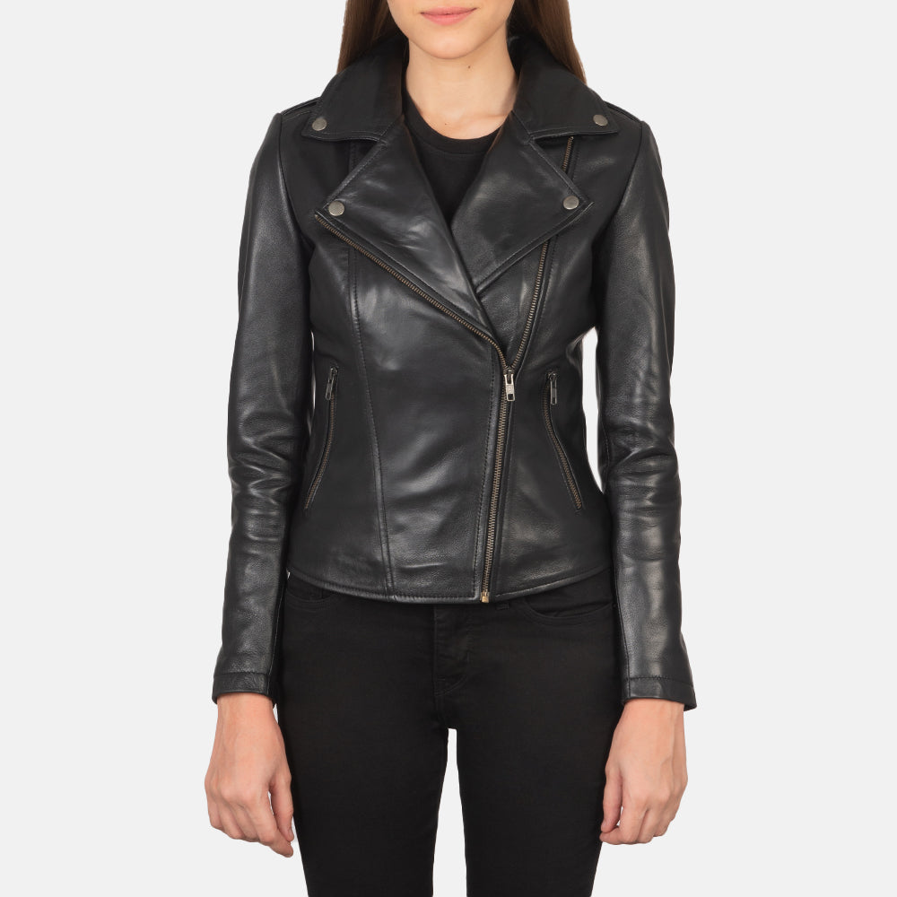 いラインアップ – Jacket Biker Leather Black Flashback Women's The Maker Jacket ジャケット・アウター