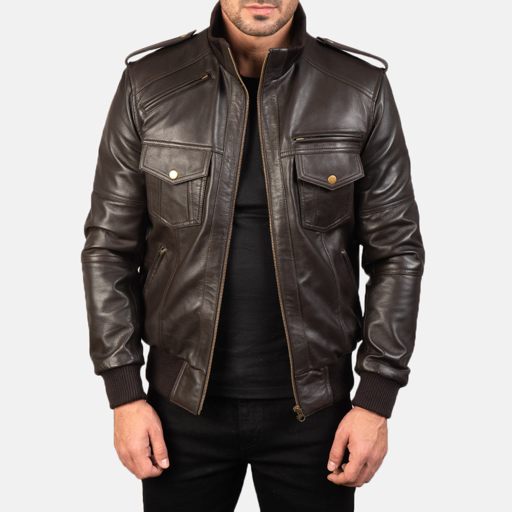 Men's Leather Bomber Jackets | Vintage & Modern | The Jacket Maker