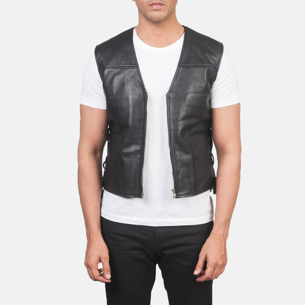 Vest for men black sale