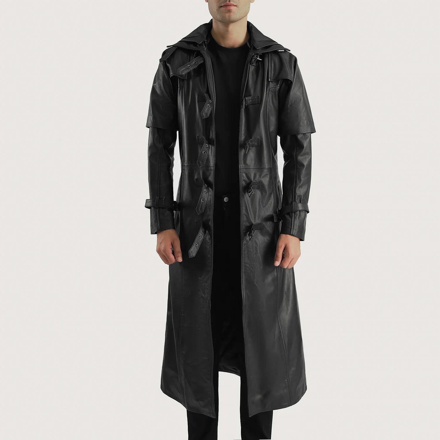 Patent leather raincoat hot sale