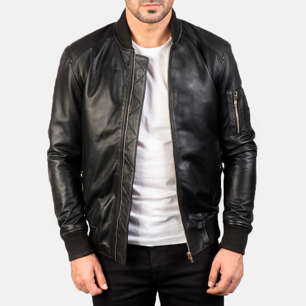 Men's Leather Bomber Jackets | Vintage & Modern | The Jacket Maker