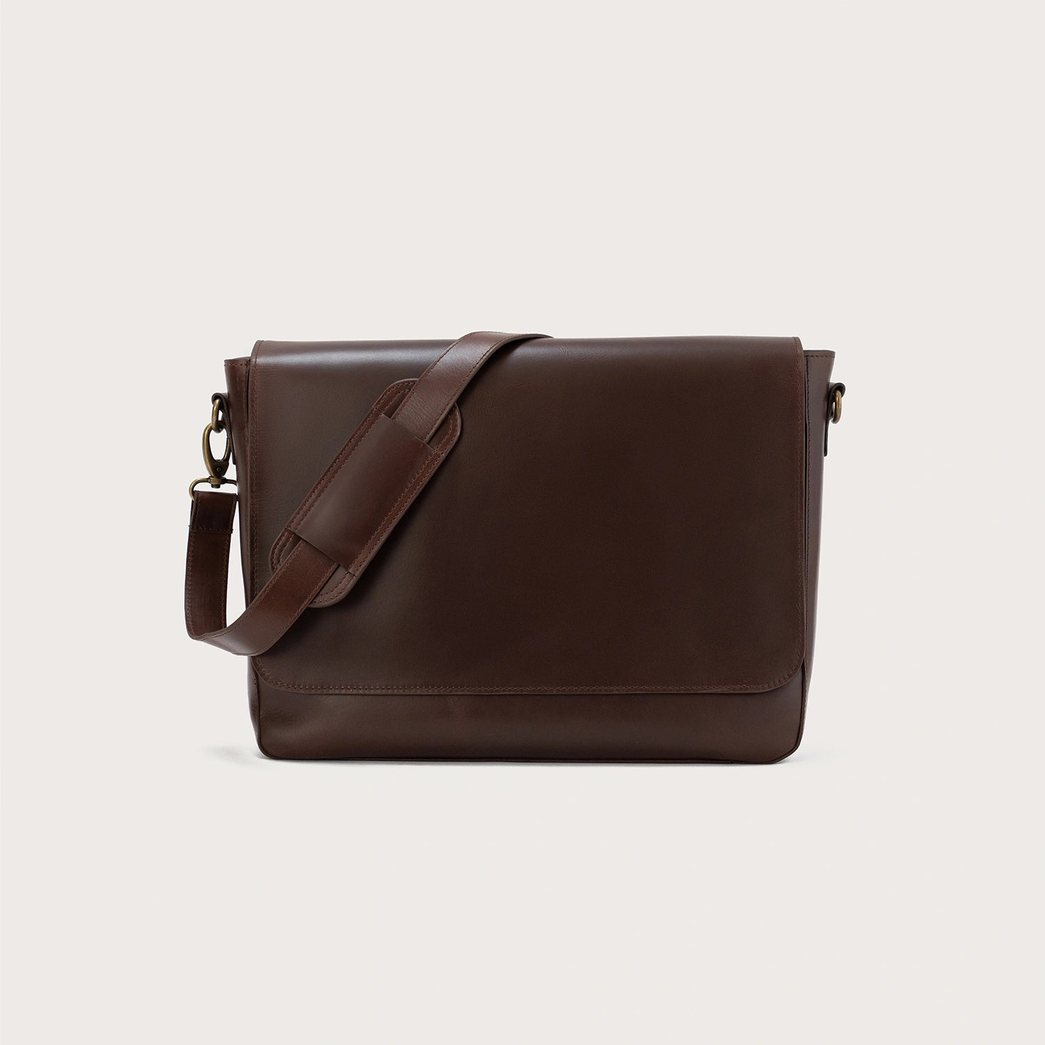 Leather messenger bag singapore store