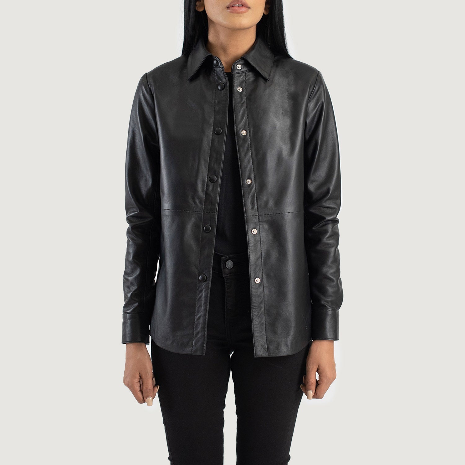 『TEN HIDE LEATHER JKT BLACK M』 Men's Cowhide Motorcycle Cross Zip Biker Jacket | Infinity